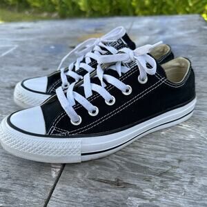 Converse Men’s 3.5 Women’s 5.5 Shoes Chuck Taylor All Star Low Top Black - BP